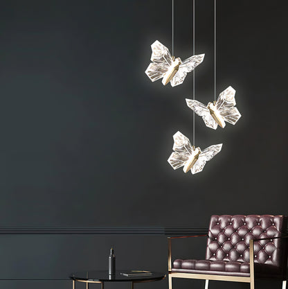 Light Luxury Butterfly Pendant Lamp