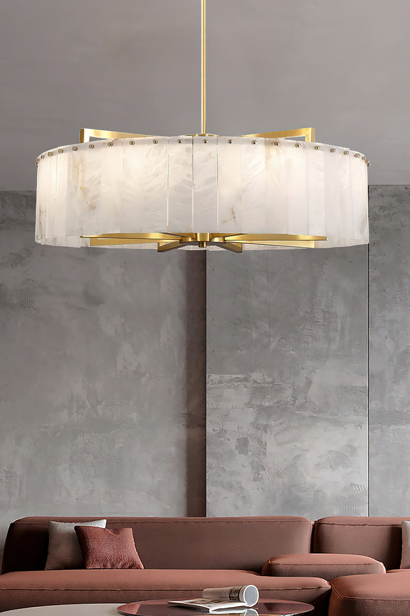 Light Luxury Marble Chandelier