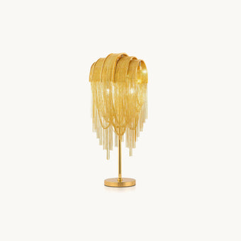 Light Luxury Tassel Table Lamp