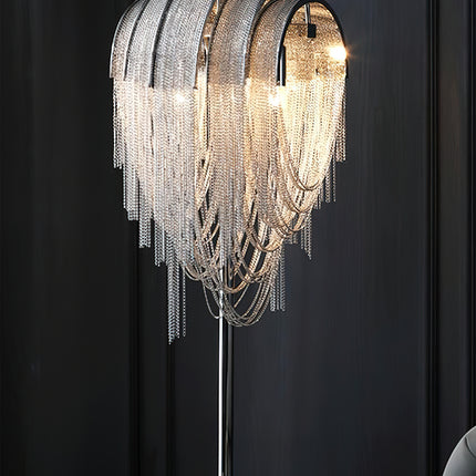 Light Luxury Tassel Table Lamp