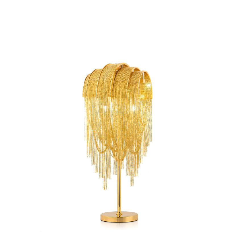 Light Luxury Tassel Table Lamp