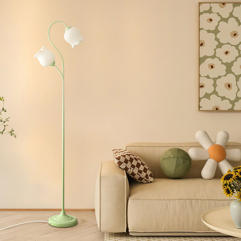 Lily Of The Valley Floor Lamp