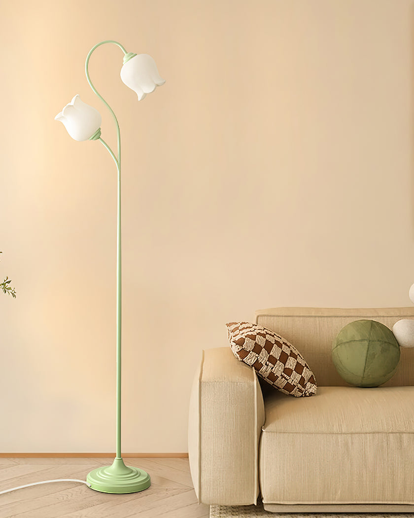 Lily Of The Valley Floor Lamp