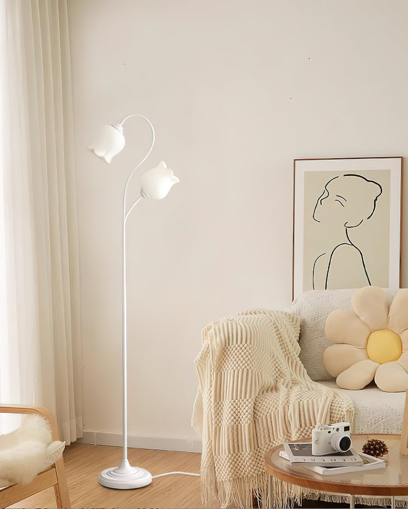 Lily Of The Valley Floor Lamp