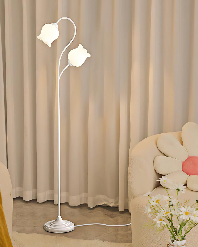 Lily Of The Valley Floor Lamp