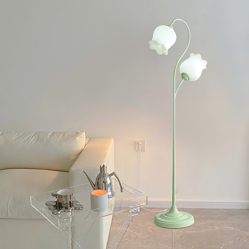 Lily Of The Valley Floor Lamp