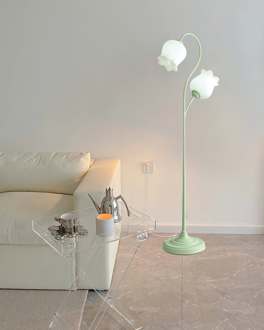 Lily Of The Valley Floor Lamp