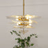 Lilypad Glass Chandelier