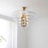 Lilypad Glass Chandelier