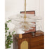 Lilypad Glass Chandelier