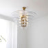 Lilypad Glass Chandelier