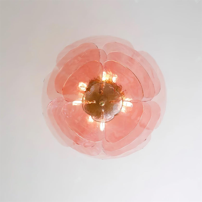 Lilypad Glass Chandelier