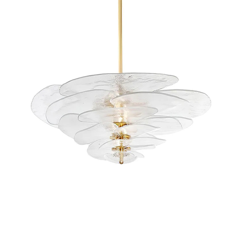 Lilypad Glass Chandelier