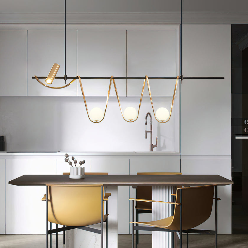 Linear Lsland Chandelier