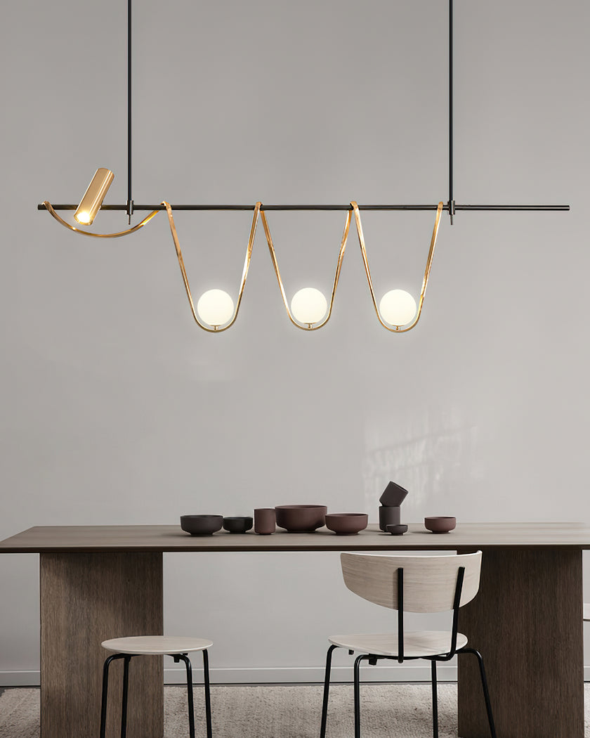 Linear Lsland Chandelier