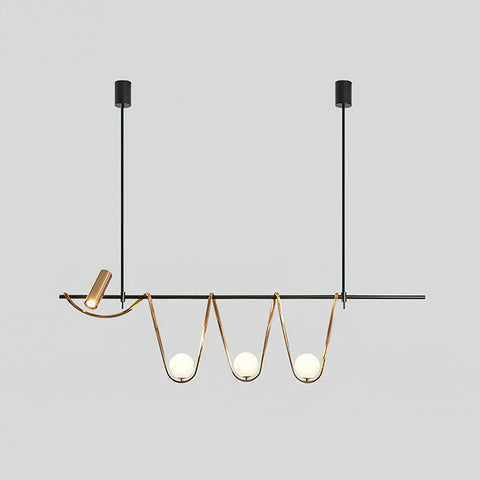 Linear Lsland Chandelier – detail 31