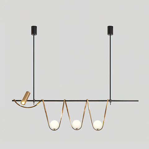 Linear Lsland Chandelier – detail 32