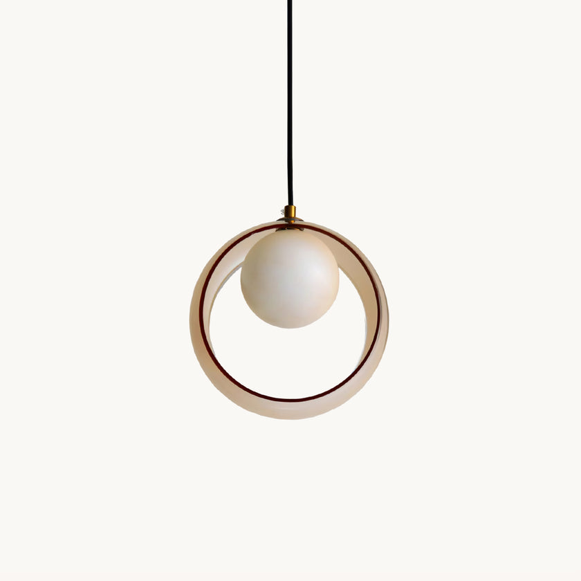 Lridescent Globe Pendant Lamp