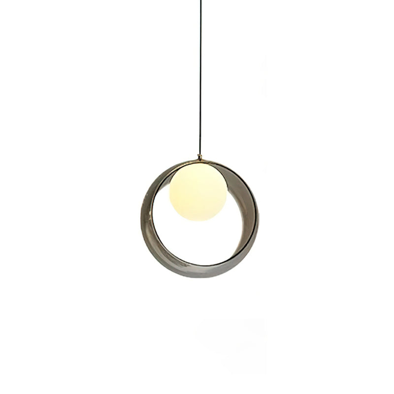 Lridescent Globe Pendant Lamp