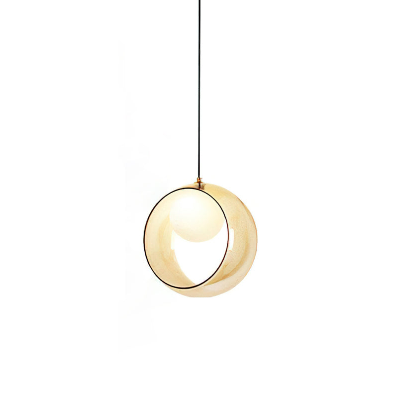 Lridescent Globe Pendant Lamp