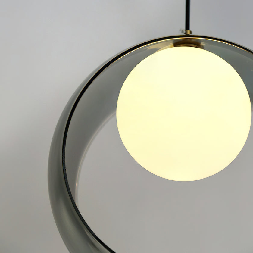 Lridescent Globe Pendant Lamp