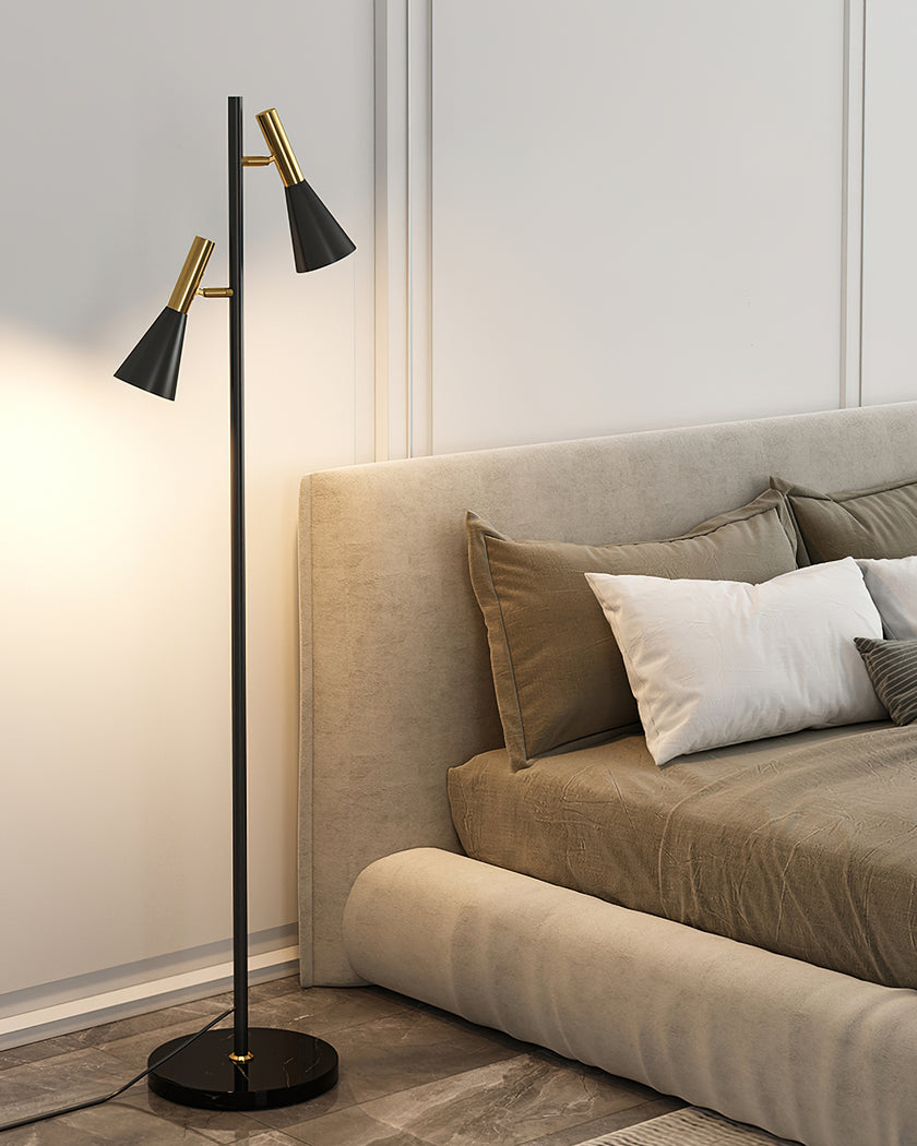 Lron Mouth Floor Lamp