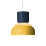 Modelo C: ∅ 11.4" x H 11" Azul marino + Amarillo