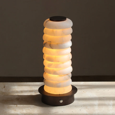 Luella Alabaster Table Lamp – detail 17