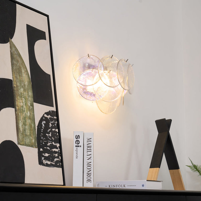 Lunaria Disc Wall Light