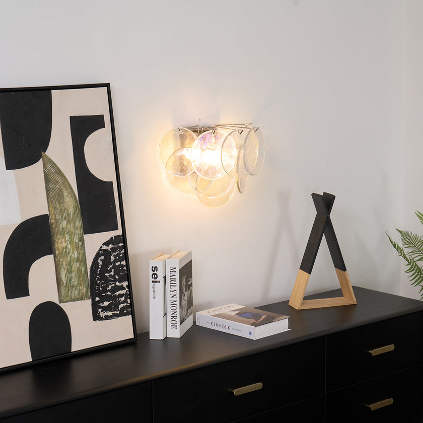 Lunaria Disc Wall Light