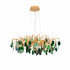 Lustre de luxe en agate