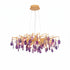 Lustre de luxe en agate