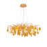 Lustre de luxe en agate