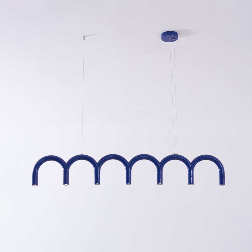 M Shaped Circle Chandelier