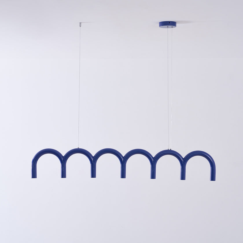 M Shaped Circle Chandelier