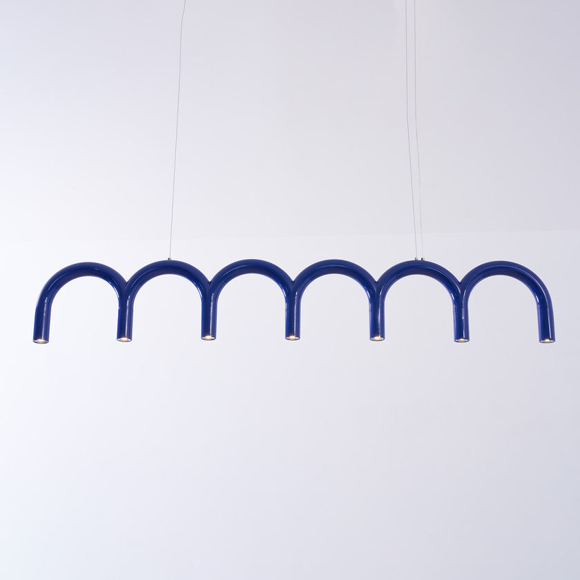 M Shaped Circle Chandelier