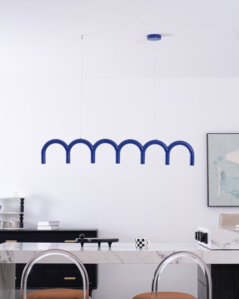 M Shaped Circle Chandelier