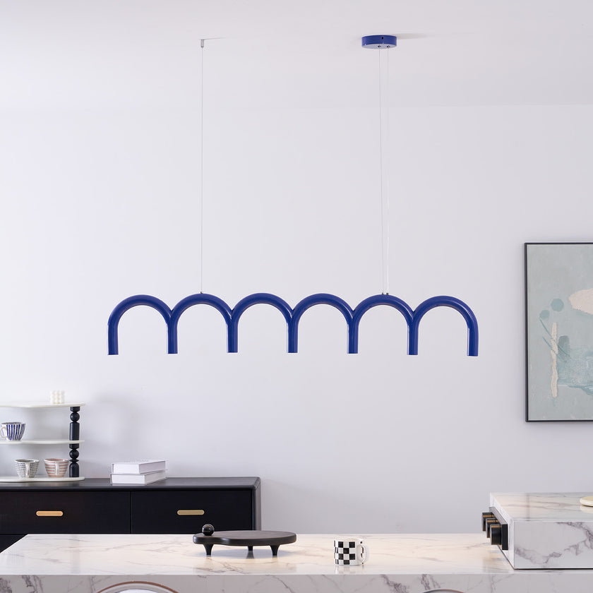 M Shaped Circle Chandelier