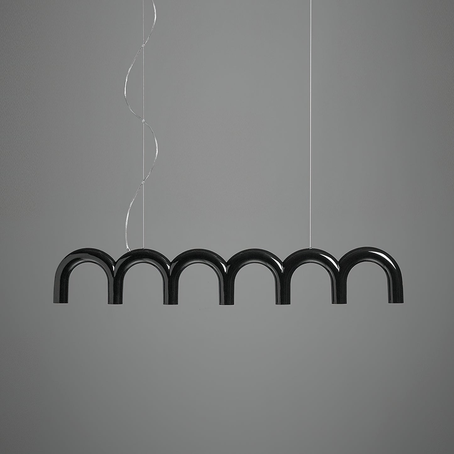M Shaped Circle Chandelier