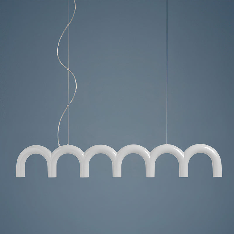 M Shaped Circle Chandelier