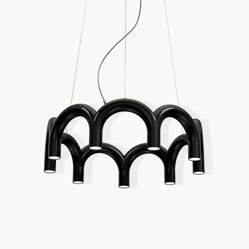 M Shaped Circle Chandelier