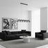 M Shaped Circle Chandelier