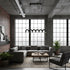 M Shaped Circle Chandelier