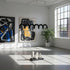 M Shaped Circle Chandelier
