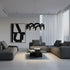 M Shaped Circle Chandelier