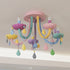 Macaron Candelabra Crystal Ceiling Lamp