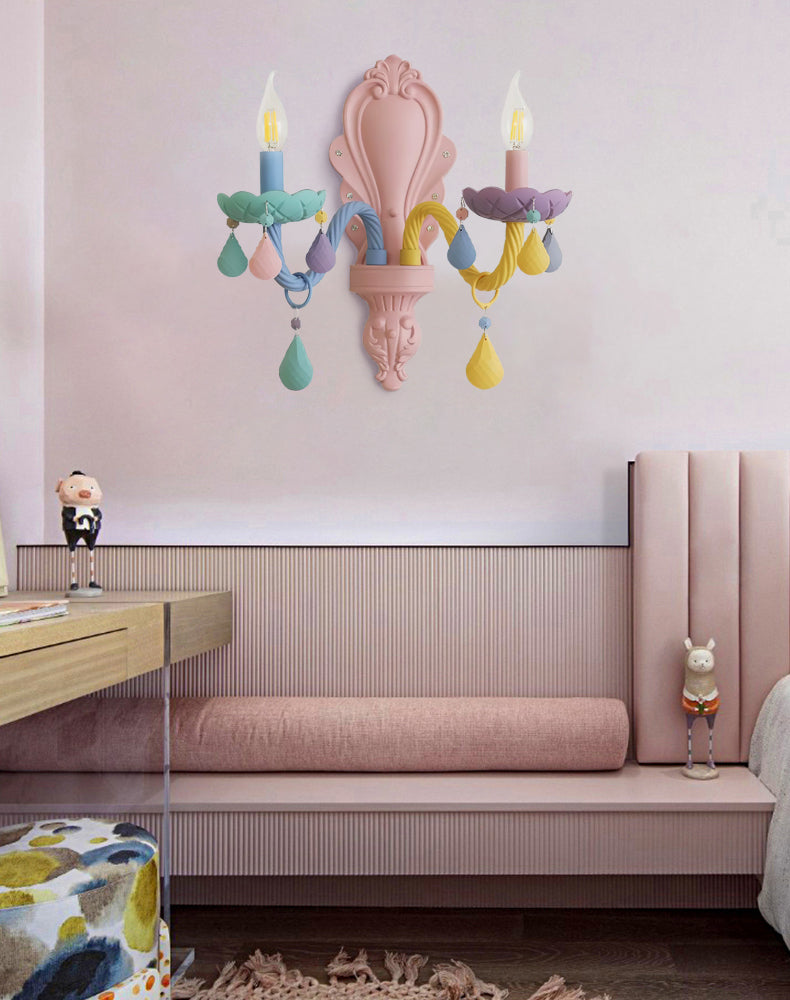 Macaron Candelabra Wall Lamp