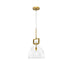 Suspension globe en verre Machinist