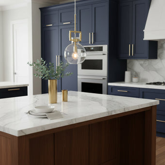 Machinist glazen bol hanglamp