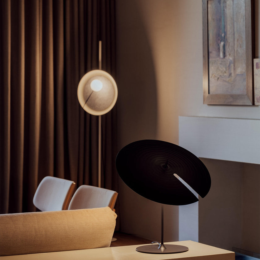 Magnetic Disc Floor Lamp